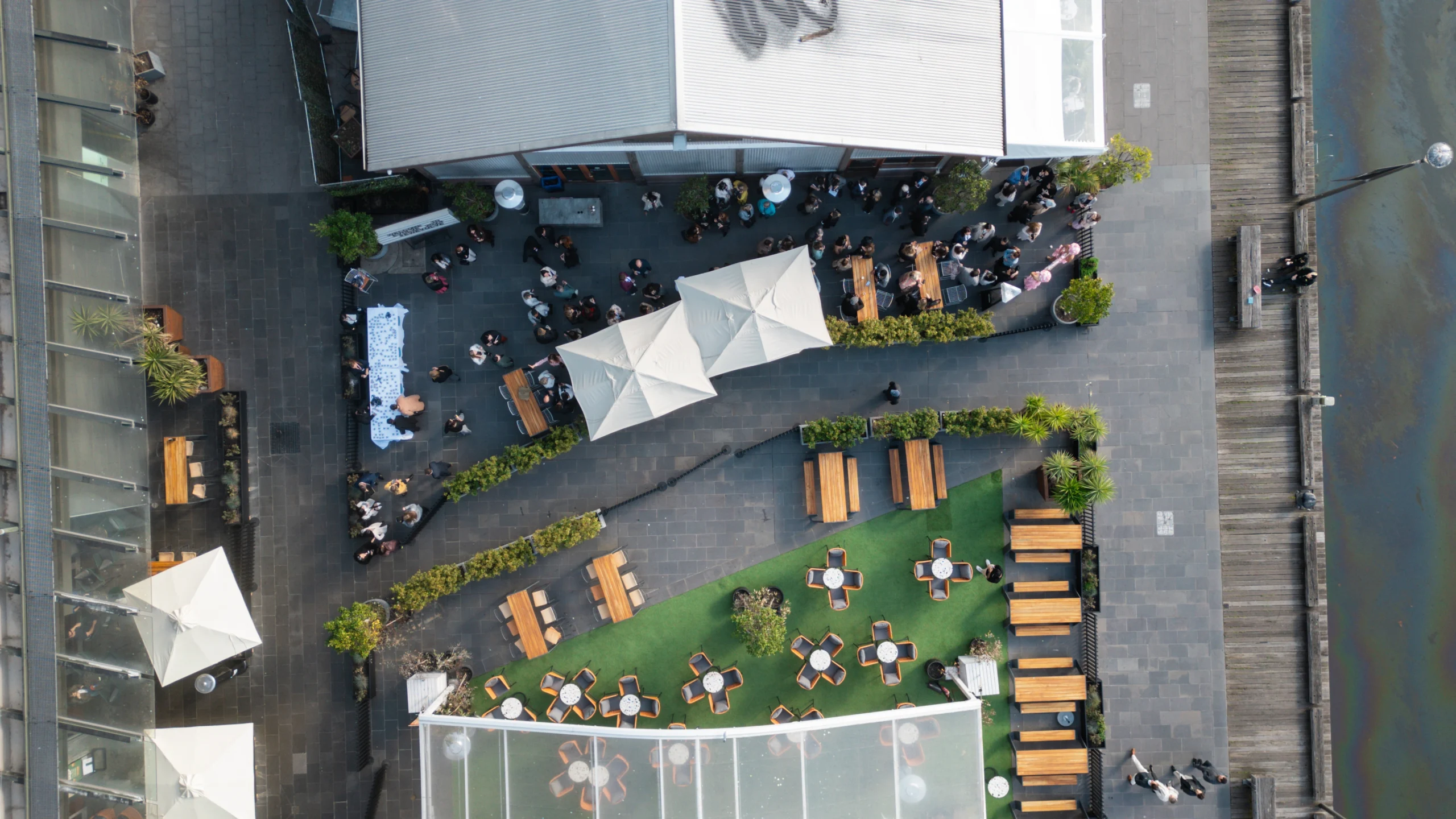 Aerial View of SEC and River Pavilion (9)